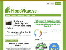 Tablet Screenshot of hippovitae.se